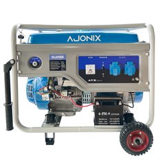 Купити Генератор бензиновий AJONIX DL6900E (6,5 Квт) Електростарт + Колеса | AJONIX