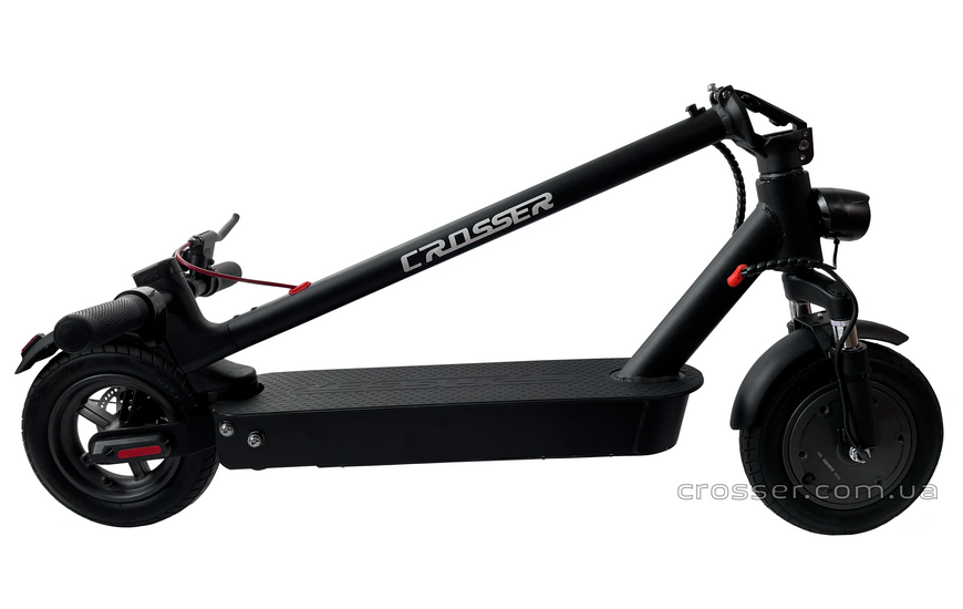 Купити Електросамокат Crosser E9 MAX Absorber Pneumatic Tire 10" (Амортизатор передній+задній) LX5518/EU | Crosser