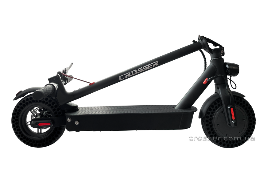 Купити Електросамокат Crosser E9 MAX 15AH Tire 10" HoneyComb Перфорація MJ8870/EU | Crosser